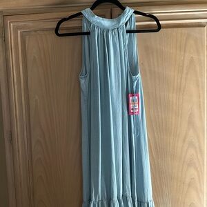 Vince Camuto Denim Maxi Dress. Size S